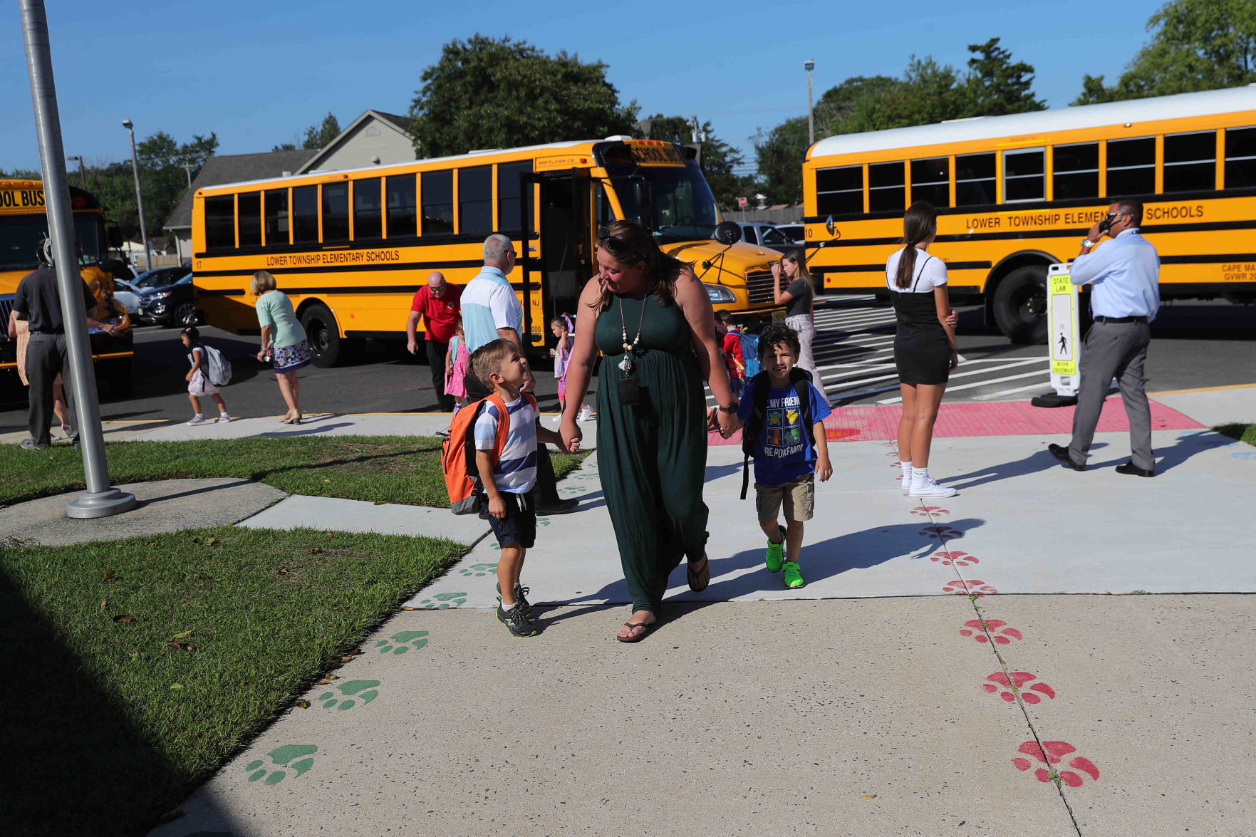 First day of School of David C. Douglass Veterans Memorial School